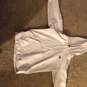 Mens adidas hoodie white perfect condition